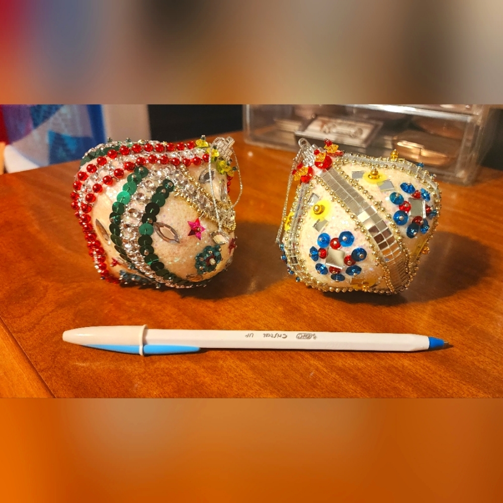 Handmade christmas ornaments